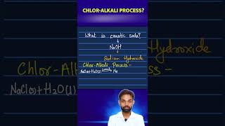 Chlor Alkali Process and Caustic Soda chemistry Class 10 [upl. by Delcine898]