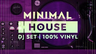 Minimal House amp Dub Techno Vinyl DJ SET  MasterSounds Radius 2 MK2 [upl. by Yetak]