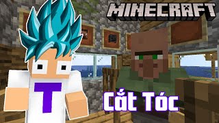 Tiệm Tóc Bất Ổn 🤣 Minecraft JinGames Hair C Mod [upl. by Dola902]