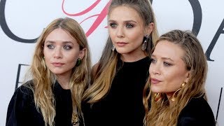 MaryKate Ashley amp Elizabeth Olsen arrive to the 2016 CFDA awards [upl. by Eliott271]