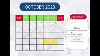 School Calendar 2023 2024 DepEd1 [upl. by Electra]