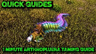 Ark Quick Guides  Arthropluera  The 1 Minute Taming Guide Without A Flyer [upl. by Rehoptsirhc921]