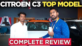 Detailed review of Citroen C3 in Hindi  Looks  power and specifications theofficialcitroen [upl. by Micheil]