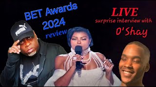 BET Awards 2024 and a SURPRISE Interview with singer OShay [upl. by Steddman]