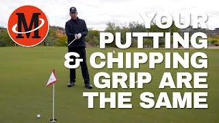 Your Putting And Chipping Grip Are The Same  Malaska Golf [upl. by Bowen]