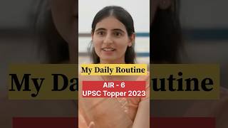 Study Routine 💯  Srishti dabas interview  Rank  6 🔥 [upl. by Stanzel674]