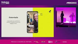 Radiodays Europe 2023 Why radio needs to be on Tiktok [upl. by Arlana]