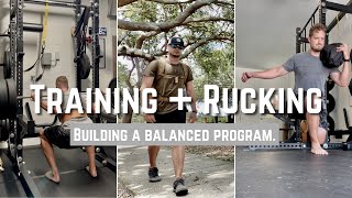 Strength Training and Rucking Rucking for Athletes Pt 2 [upl. by Bauske]