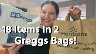 Too Good To Go Haul ☆ Greggs amp Morrisons Daily ☆ Magic Bags [upl. by Four]