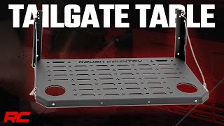 Installing a Jeep Tailgate Table [upl. by Ynffit]