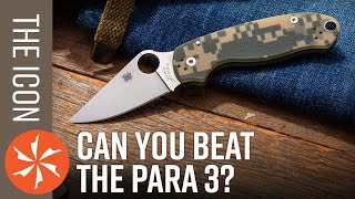 Beat the Icon Spyderco Para 3 vs Alternatives [upl. by Rafter]