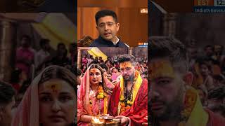 महादेव का महाभक्त राघव चड्ढा  raghavchadha harharmahadev aapkiadalat parineetichopra [upl. by Elysha]