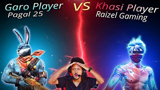 Pagal25 vs Raizel Gaming  Undisputed Match  Who Will Win 🏆 Garena Free Fire 🔥 [upl. by Sydelle]