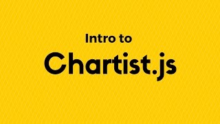 Creating Responsive Charts  Intro to Chartistjs [upl. by Glory490]