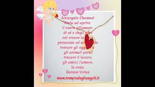 Ogni Arcangelo ha il suo settore 💙🙏 arcangeli arcangelomichele angel chamuel jophiel ariel [upl. by Eiryk]