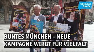 Buntes München – Neue Kampagne der Stadt wirbt für Vielfalt Respekt und Toleranz in der Gesells [upl. by Nirak]