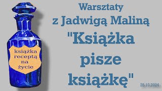 quotPorządek alfabetycznyquot  Zofia Warsztaty quotKsiążka pisze książkęquot z Jadwigą Maliną [upl. by Rouvin]