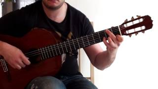 Siciliano Bach played on classical guitar [upl. by Keeley]