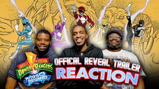 Mighty Morphin Power Rangers Ritas Rewind  Official Reveal Trailer Reaction [upl. by Kcirederf]