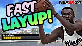 This Layup is TOO QUICK Best Layup Packages NBA 2K24 [upl. by Javler]