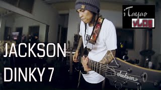 Kweba studio session Jackson Dinky 7 [upl. by Elatnahc]