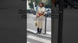 9 Ways to Style a Trench Coat in Paris  What People Are Wearing  Linoya [upl. by Esile]