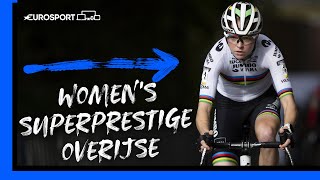 CycloCross Superprestige Overijse 2023  Van Empel Gets Third Win  Womens Highlights  Eurosport [upl. by Pavel739]