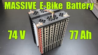 Electric Motorcycle Build  EBike  Gen II Ep 3 77 Ah Battery [upl. by Aihsele]