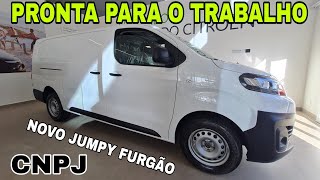 NOVO CITROËN JUMPY CARGO 2024  AVALIAÇÃO  PREÇO PARA CNPJ [upl. by Aniham]