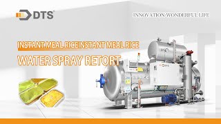 Instant Meal Retort  Rice retort manufactured by DTS [upl. by Rehtnug]