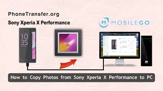 How to Copy Photos from Sony Xperia X Performance to PC Backup Xperia Pictures [upl. by Rehpotsihc]