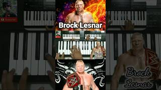 Brock Lesnar Theme Song On Piano  Wwe Brock Lesnar Entrance Music wwe brocklesnar piano [upl. by Ahsienad]