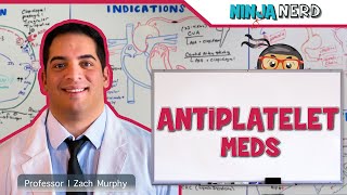 Antiplatelet Medications  Mechanism of Action Indications Adverse Reactions Contraindications [upl. by Gusba]