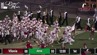 FOOTBALL Vilonia Eagles at Alma Airedales  101024 [upl. by Davey]