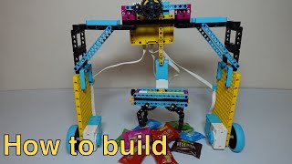 LEGO how to build a claw crane spikeprime lego education legotechnic [upl. by Nicodemus]