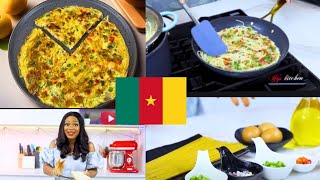 I AM COOKING CAMEROONIAN FOOD TODAY  SPAGHETTI OMELETTE AFRICAN FOOD [upl. by Showker]