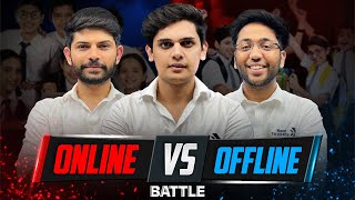 Online vs Offline Battle 🔥  Class 9th and 10th  Next Toppers [upl. by Irra]