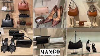 MANGO BAGS amp SHOES NEW COLLECTION  JANUARY 2024 [upl. by Rich]