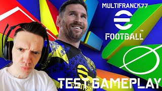 EFOOTBALL 2025 TEST GAMEPLAY XBOX SERIE SX🎮⚽😄 [upl. by Robinett]