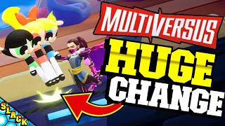 BIG NEW Gameplay Change for Multiversus [upl. by Melesa764]