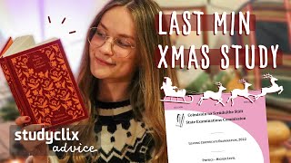 Christmas Exam Study Guide 🎅QUICK and EASY Advice 🎄Leaving Cert and Junior Cycle [upl. by Iznek485]