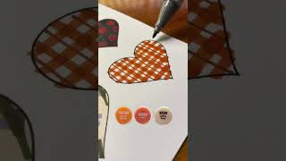 Wool Plaid Pattern coloringtutorial colorwithme ohuhumarkers [upl. by Solly]