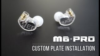 Guide MEE audio Custom Plate Installation for M6 PRO 2nd Generation InEar Monitors [upl. by Argent]