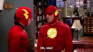 The Big Bang Theory  Flash scene [upl. by Arrimat]