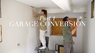 Garage Conversion Part 1 [upl. by Yeruoc633]