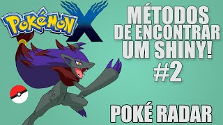 Métodos de Encontrar um Pokémon Shiny 2  POKÉ RADAR  CAGADA 2 [upl. by Kaylil]