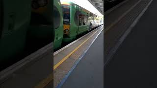 Southern Class 377 Train Arriving At West Croydon shorts [upl. by Akienat247]