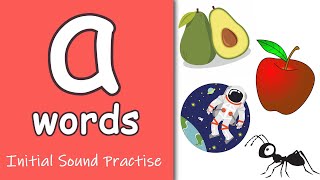 a Words  Phonics  Initial Sounds [upl. by Plantagenet629]