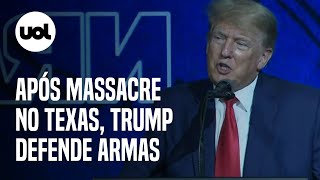 Trump discursa em convenção e defende que cidadãos usem armas contra o mal [upl. by Champagne]