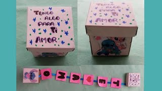 Detalles para mi novio faciles y rapidos  Regalo especial sin gastar dinero [upl. by Alya]